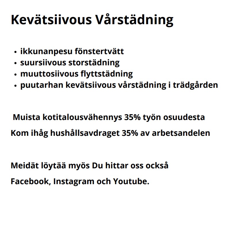 verkkosivumainos kevätsiiv